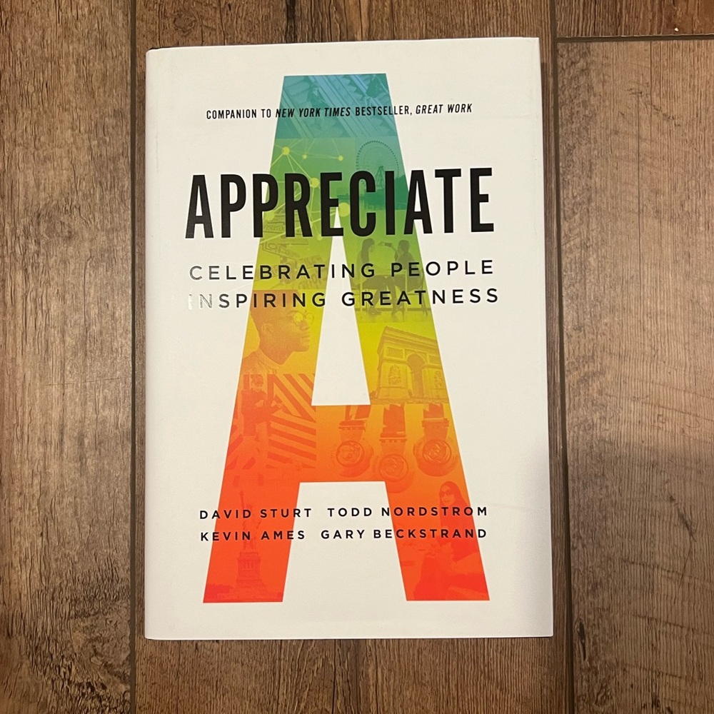 Appreciate Celebrating People Inspiring Greatness Hardback Book